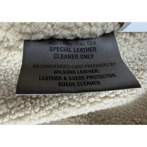 Wilson's Leather M. Julian Men's XXL Brown Suede Jacket Sherpa Collar Coat - Picture 9 of 14